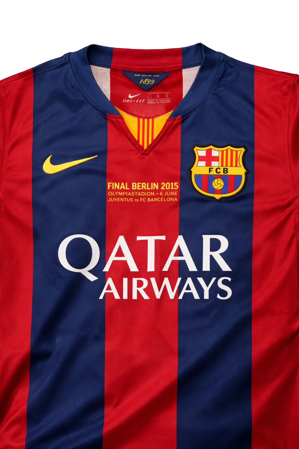 Messi 14/15 Barcelona – Collector Display Shirt with Printed Signature