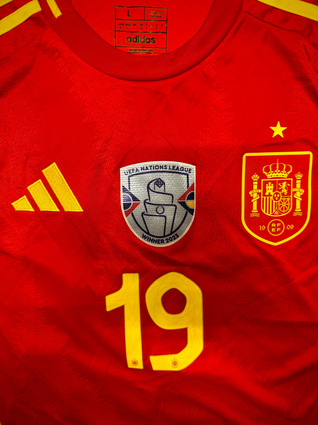 Yamal Spain Euros 2024 – Collector Display Shirt with Printed Signature