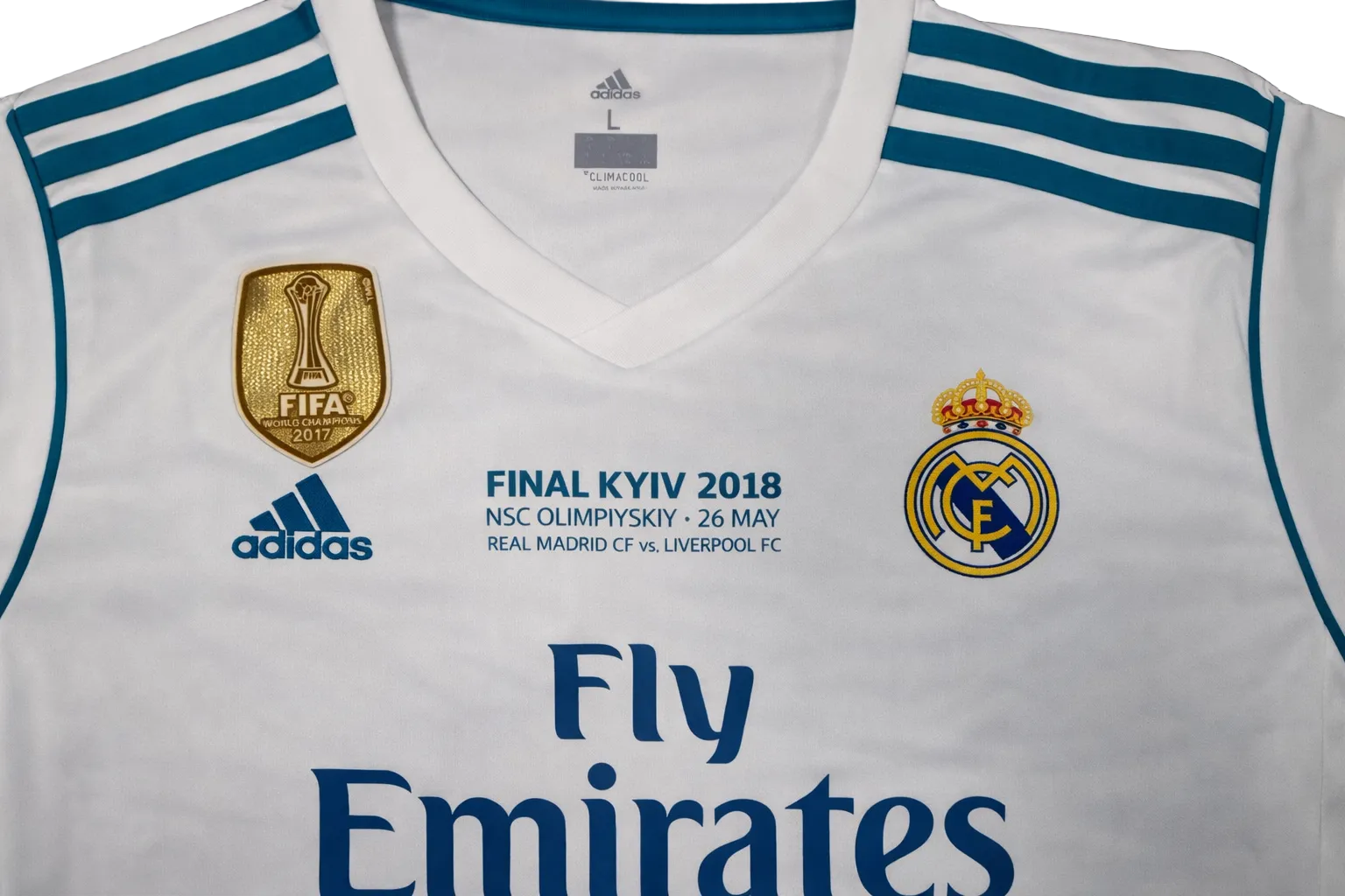 Ronaldo 17/18 Real Madrid – Collector Display Shirt with Printed Signature
