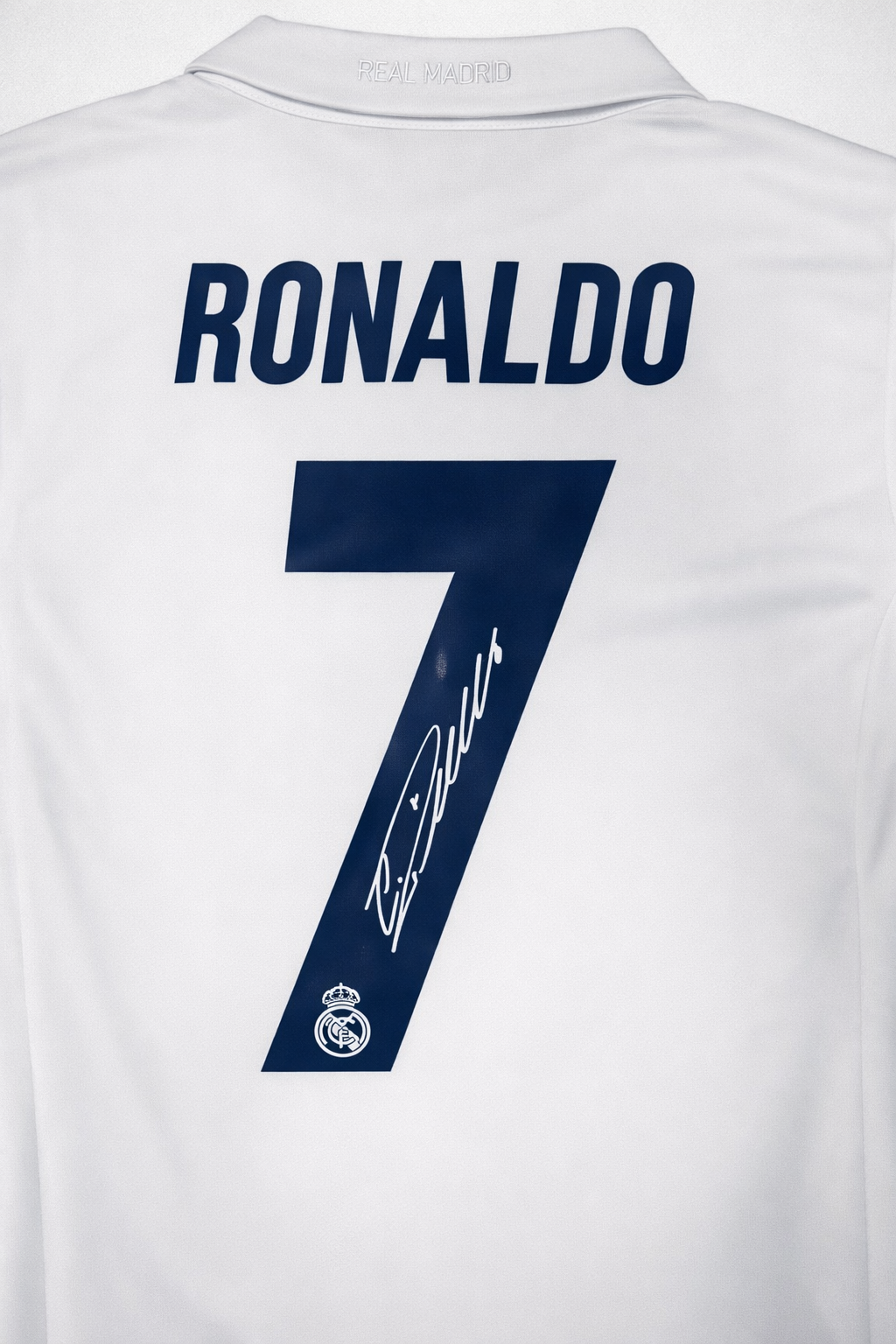 Ronaldo 16/17 Real Madrid – Collector Display Shirt with Printed Signature