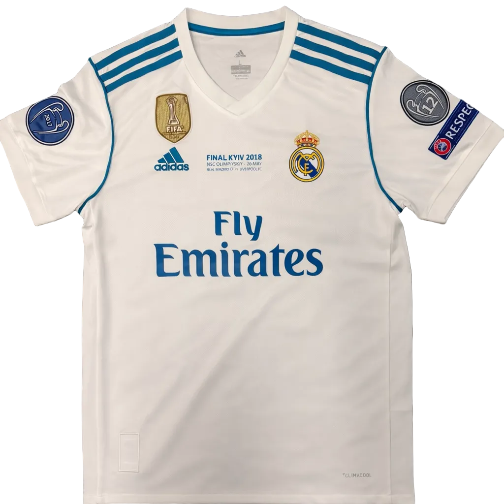 Ronaldo 17/18 Real Madrid – Collector Display Shirt with Printed Signature