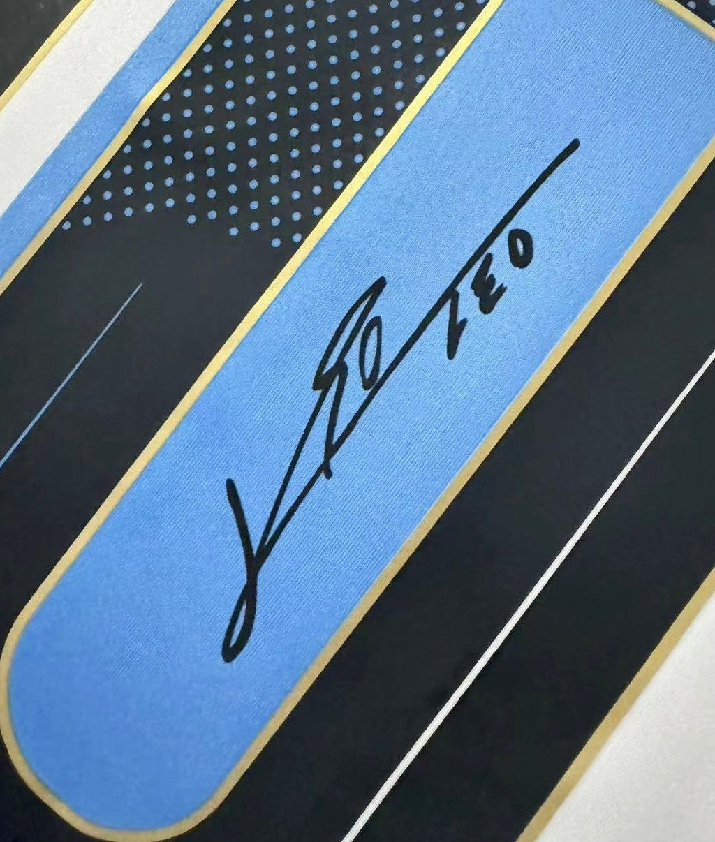 Messi 24/25 Argentina – Collector Display Shirt with Printed Signature