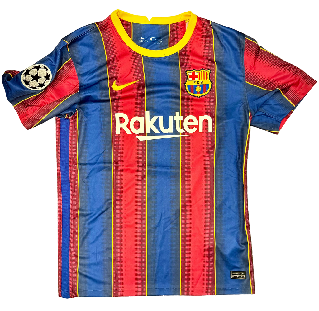 Messi 20/21 Barcelona – Collector Display Shirt with Printed Signature
